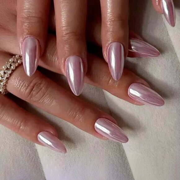 KISS ImPRESS Strawberry Glazed Donut Nails  / Medium Length - Picture 2 of 9